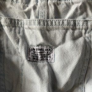 Levi overalls, size small